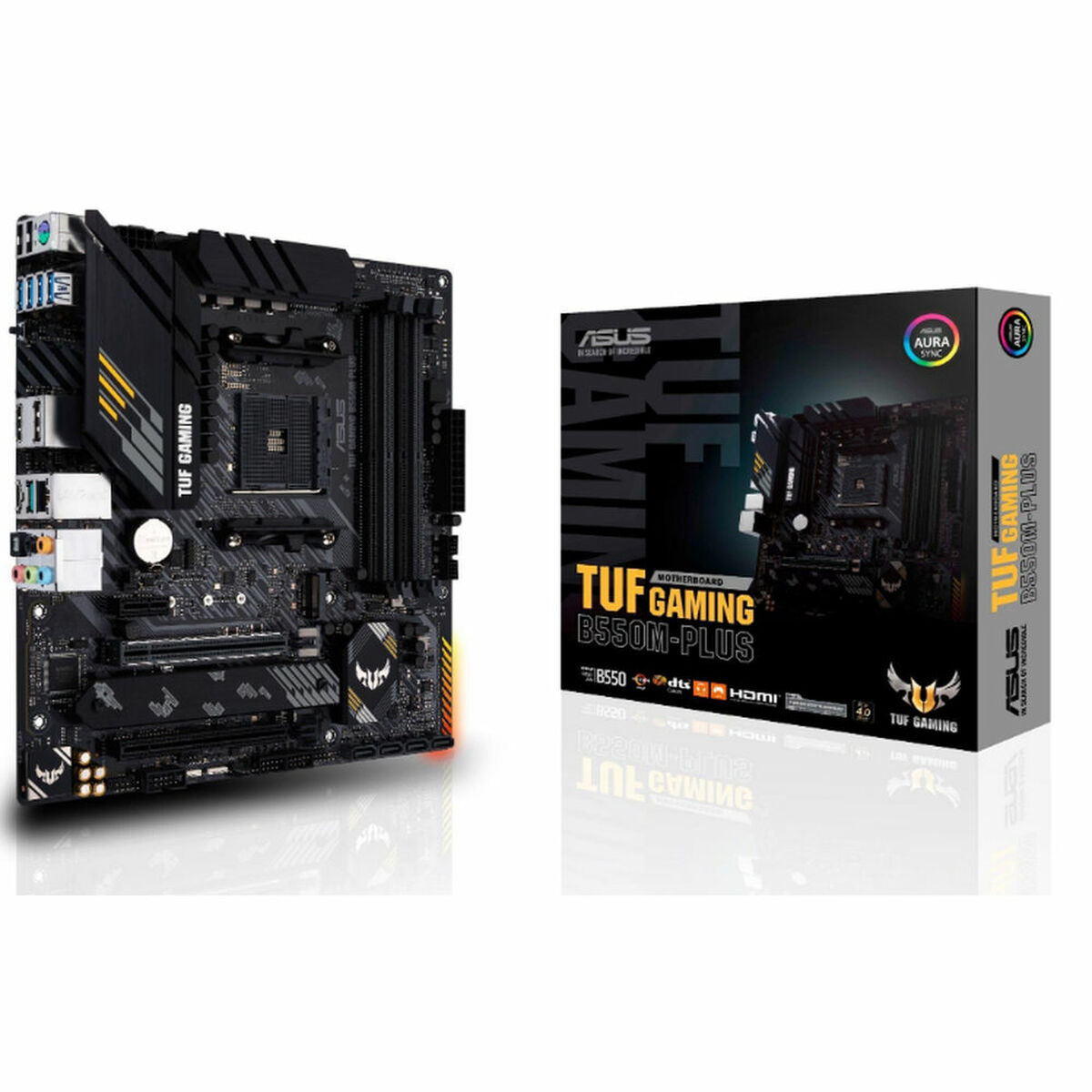 Mātesplate Asus TUF GAMING B550M PLUS mATX AM4
